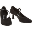 Diamant 174-106-008 dames ballroomschoenen zwart suede 
