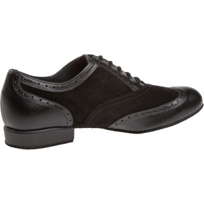 Diamant 177-025-070 heren ballroomschoenen suede leer zijkant