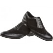 Diamant 177-025-070 heren ballroomschoenen suede leer zwart