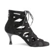 Portdance PD804 NET 5 cm Nubuck dames dansschoenen zwart Portdance PD804 NET 5 cm Nubuck dames dansschoenen zwart