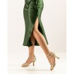 Anna Kern 750-60 Lisette salsaschoen dames goud leer suede zool voor dansen Anna Kern 750-60 Lisette salsaschoen dames goud leer suede zool voor dansen