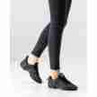 Anna Kern Suny 125 Bold Donkergrijze Danssneaker met Splitzool en draaipunten