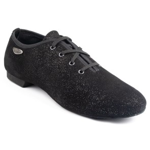 Jazzschoenen met suède splitzool - Voor jazz en salsa - Subtiele glitters - Portdance PD J001