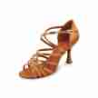 Bloch S0820SC dames latin dansschoenen satijn en strass