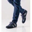Werner Kern 28061 Bari heren danssneakers donkerblauw leer en suede materiaal Werner Kern 28061 Bari heren danssneakers donkerblauw leer en suede materiaal