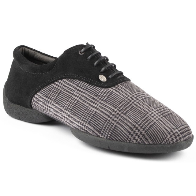 Portdance PD032 Zwart-Grijs Danssneakers heren