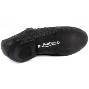 Portdance PD031 Zwart Heren Dansschoenen suede zool