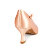Portdance PD200 Premium Flesh Satin met flare hak Portdance PD200 Premium Flesh Satin met flare hak