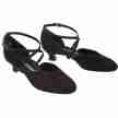 Diamant 170-112-001-V dames ballroom dansschoenen met VarioSpin zool zwart