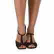 Dansez-Vous Gaia Dames Ballroom Schoenen zwart voor