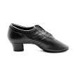 Portdance PD008 zwarte lederen latin dansschoenen voor heren Portdance PD008 zwarte lederen latin dansschoenen voor heren