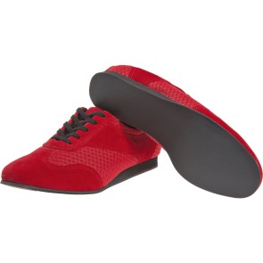 Diamant 183-435-579-V dames sneakers voor ballroom suede zool