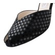 Werner Kern Asta dames dansschoenen zwart geblokt met open peeptoe en enkelbandjes Werner Kern Asta dames dansschoenen zwart geblokt met open peeptoe en enkelbandjes