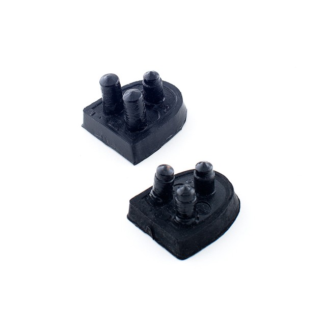 Anna Kern Heels Vervangende Hakjes voor dames dansschoenen 5 cm hak zwart