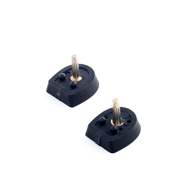 Anna Kern Heels Vervangende Hakjes voor dames dansschoenen 6 cm hak zwart