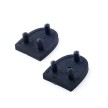 Anna Kern Heels Vervangende Hakjes voor dames dansschoenen 3,4 cm hak zwart Anna Kern Heels Vervangende Hakjes voor dames dansschoenen 3,4 cm hak zwart