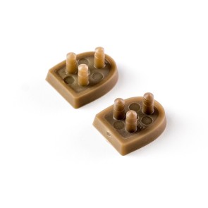 Werner Kern Heels Vervangende Hakjes WK55 comfort bruin