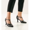 Werner Kern Andrea 6,5 cm hak dansschoenen dames tango salsa met dichte neus en verticaal bandje Werner Kern Andrea 6,5 cm hak dansschoenen dames tango salsa met dichte neus en verticaal bandje