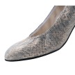 Werner Kern Laura dames dansschoenen 5 cm hak en gesloten ronde neus shark beige glitter kleur Werner Kern Laura dames dansschoenen 5 cm hak en gesloten ronde neus shark beige glitter kleur