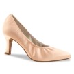 Werner Kern Laura dames dansschoenen voor Ballroom met Elastische boord zalm roze Satijn Werner Kern Laura dames dansschoenen voor Ballroom met Elastische boord zalm roze Satijn